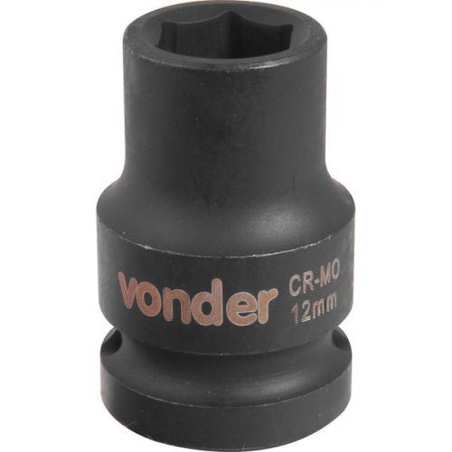 Soquete sextavado de impacto 12 mm encaixe 1/2 Soquete sextavado de impacto 12 mm encaixe 1/2