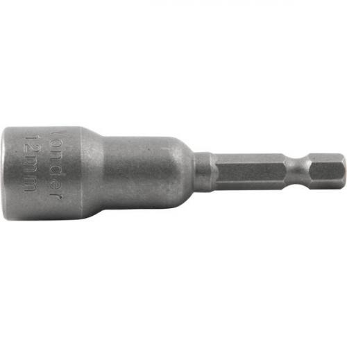 Soquete magnético sextavado 12 mm x 65 mm encaixe 1/4'' - 3039000120 Soquete magnético sextavado 12 mm x 65 mm encaixe 1/4'' - 3039000120