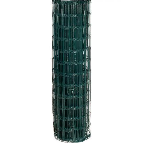 Tela alambrado verde malha 10 x 5 cm fio 2,5 mm com 1,5 x 25 m Tela alambrado verde malha 10 x 5 cm fio 2,5 mm com 1,5 x 25 m