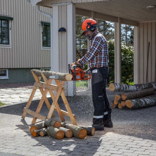 Kit motosserra a gasolina 35 cc com sabre de 14