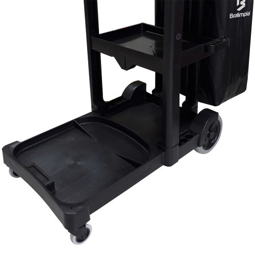 Carro funcional com bolsa 90L Am�rica Black - CFBLACKT