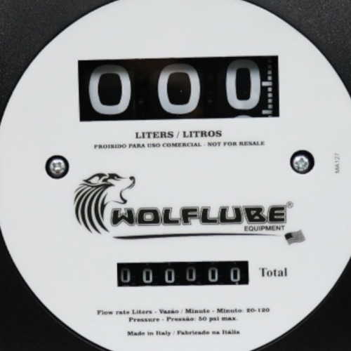 Medidor mec�nico para �leo diesel 10 a 120 L/min 3 d�gitos - 2100W-3D