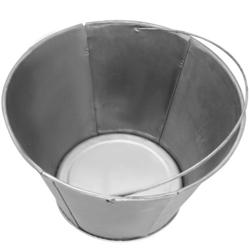 Balde de aço para concreto 10 litros Balde de aço para concreto 10 litros