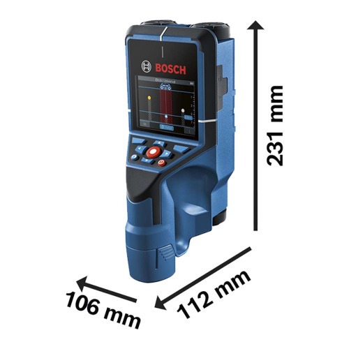 Detector de materiais com profundidade de 20 cm - D-TECT200C