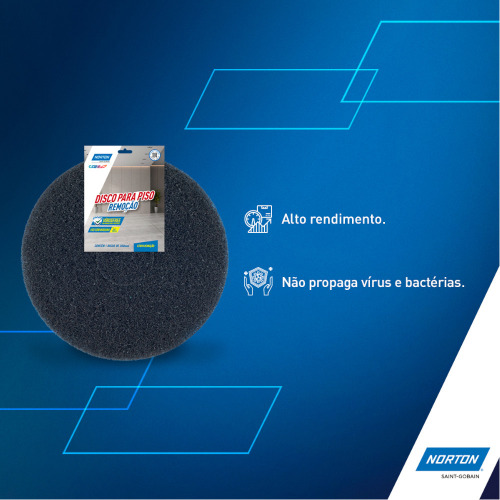 Disco removedor de fibra para piso 350 mm