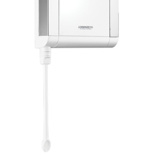 Chuveiro eletr�nico 6800 watts 220V branco cromado - Acqua Duo Ultra