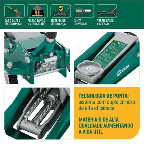 Macaco jacaré hidráulico 2,5 toneladas - ST97813SC Macaco jacaré hidráulico 2,5 toneladas - ST97813SC