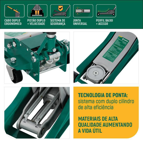 Macaco jacaré hidráulico 2 toneladas rebaixado- ST97817SC Macaco jacaré hidráulico 2 toneladas rebaixado- ST97817SC