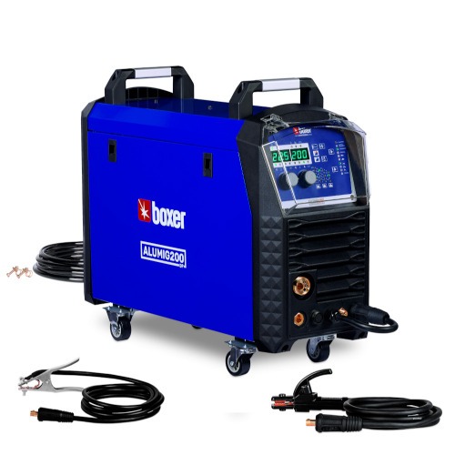 Inversora de solda multiprocesso 200A para eletrodo Mig e Tig - ALUMIG-200DP 220V Inversora de solda multiprocesso 200A para eletrodo Mig e Tig - ALUMIG-200DP 220V