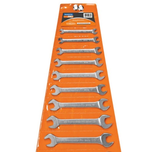 Jogos de chave fixa 6 x 32 mm a�o cromo van�dio com 12 pe�as - 44610212