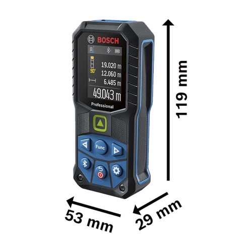Trena a laser Verde leitura até 50 metros com Bluetooth - GLM 50-27 CG Trena a laser Verde leitura até 50 metros com Bluetooth - GLM 50-27 CG