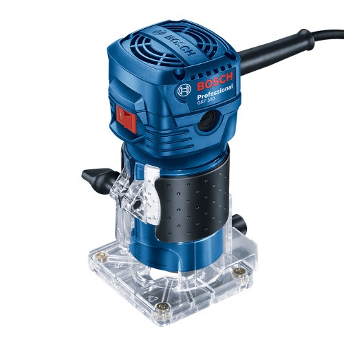 Tupia manual 550 watts com pinça de 6 mm e 1/4 Tupia manual 550 watts com pinça de 6 mm e 1/4