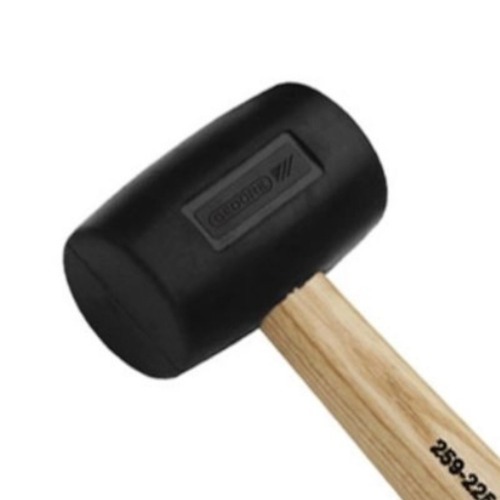 Martelo de borracha 48 mm - 259 - 225