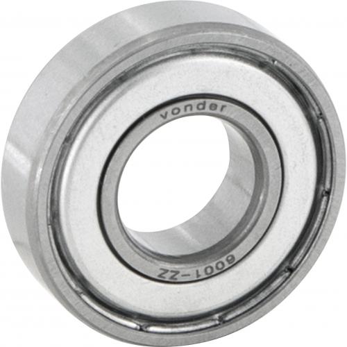 Rolamento r�gido de esfera 28 mm blindagem de a�o - 6001-ZZ