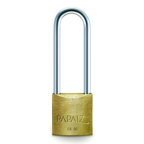 Cadeado em lat�o com haste longa 30 x 70 mm - CR30/70