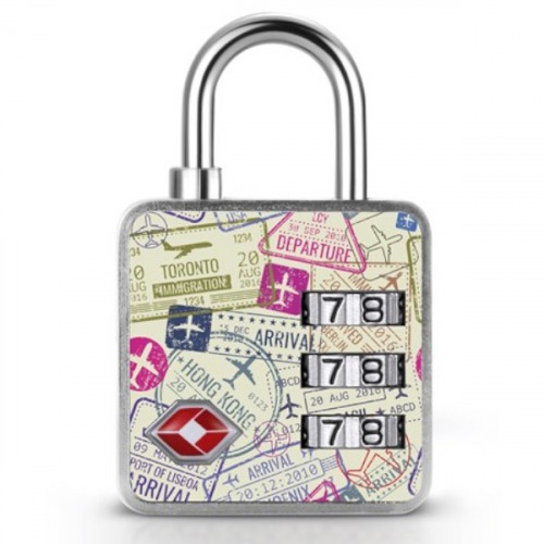 Cadeado com segredo 35 mm em zamac - CR35