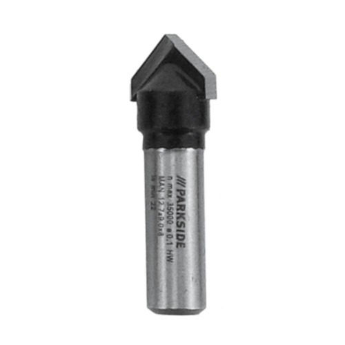 Jogo de fresas para madeira 8 mm com 6 pe�as 21129 - RZ-ACT06