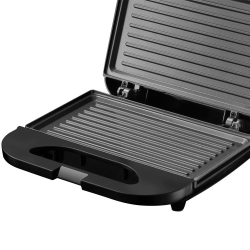 Sanduicheira Grill antiaderente 750 watts - AMS 370 Black  110V