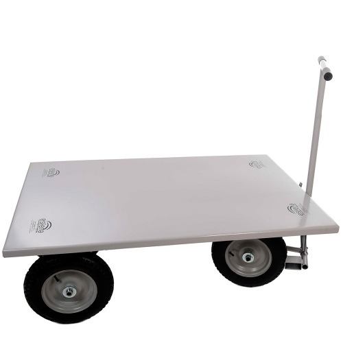 Carro plataforma com tampo em aço 600 kg - PA01050600 Carro plataforma com tampo em aço 600 kg - PA01050600