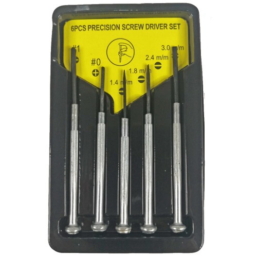 Jogo de chaves para relojoeiro + chave fenda/phiilips e trena 8 peças Jogo de chaves para relojoeiro + chave fenda/phiilips e trena 8 peças