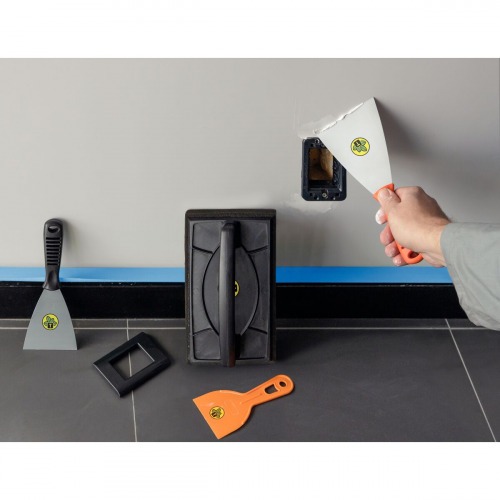Espátula flexível metálica 8 cm com cabo plástico - 77396085 Espátula flexível metálica 8 cm com cabo plástico - 77396085