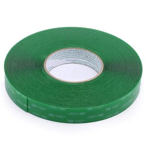 Fita dupla face VHB de adesivo transfer�vel transparente 25 mm x 20 m - 4910