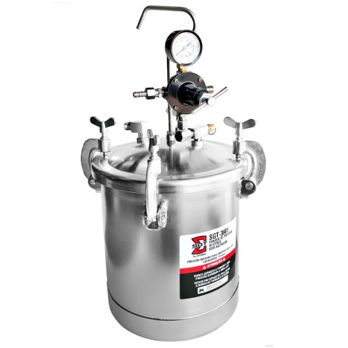 Tanque de pressão para pintura 10L Sem agitador - SGT-3601 Tanque de pressão para pintura 10L Sem agitador - SGT-3601