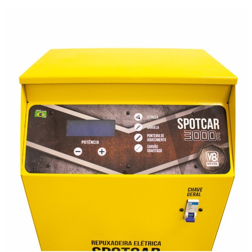Repuxador el�trico digital 23 kva com protetor de bateria Spotcar 3000E  220V
