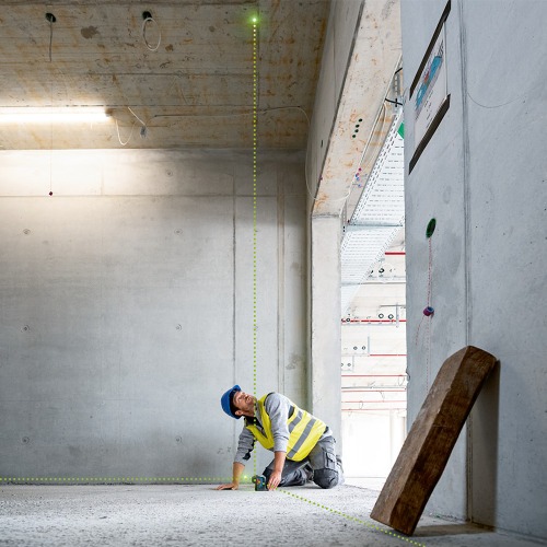 N�vel a laser verde 5 pontos alcance 30 metros -  GPL 5 G