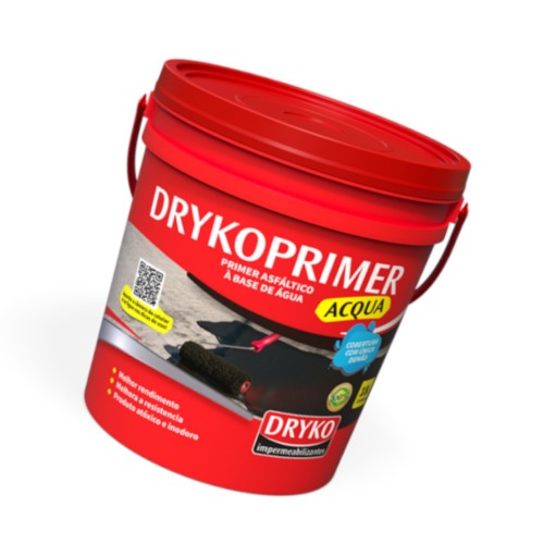Primer asf�ltico 18l para mantas e fitas asf�lticas - DrykoPrimer