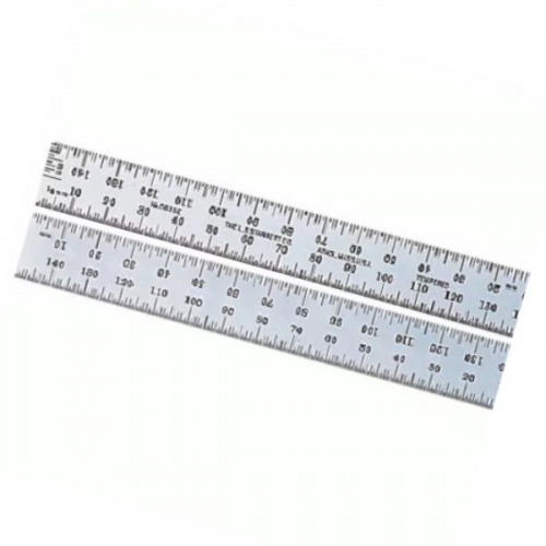 Escala métrica em alumínio retificada 1000 mm - AMSE-1000 Escala métrica em alumínio retificada 1000 mm - AMSE-1000