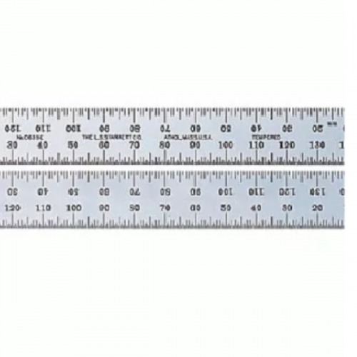 Escala métrica em alumínio retificada 1000 mm - AMSE-1000 Escala métrica em alumínio retificada 1000 mm - AMSE-1000