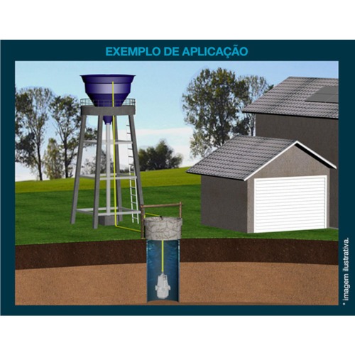 Bomba submersa 360 watts para �gua limpa - BSL800  110V