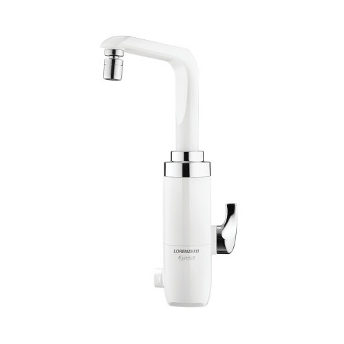 Torneira eletr�nica de mesa 5500 watts Branco Cromado - Essence  220V