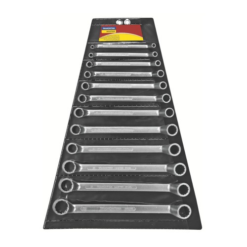 Jogo de chave estrela 6 a 32 mm a�o cromo van�dio com 12 pe�as  - 42021/212