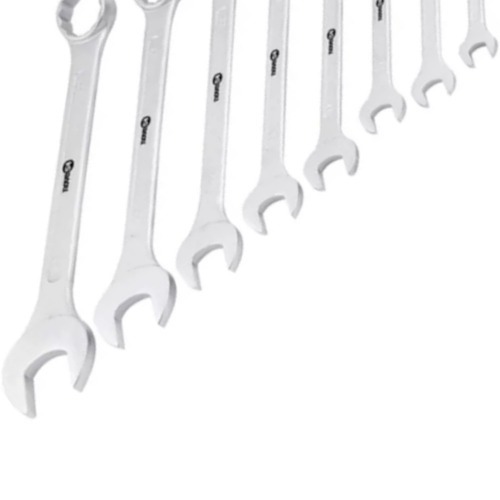 Jogo de chave combinada 6 a 32 mm 12 peças com suporte plástico Jogo de chave combinada 6 a 32 mm 12 peças com suporte plástico