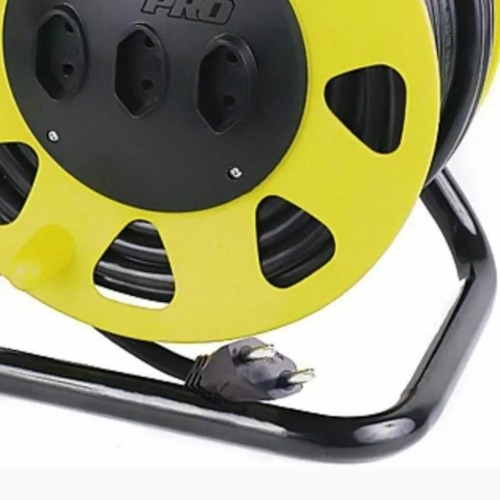 Extensão elétrica 20 metros 2 x 1,50 mm 2P 10A com carretel - MAXIPRO Extensão elétrica 20 metros 2 x 1,50 mm 2P 10A com carretel - MAXIPRO
