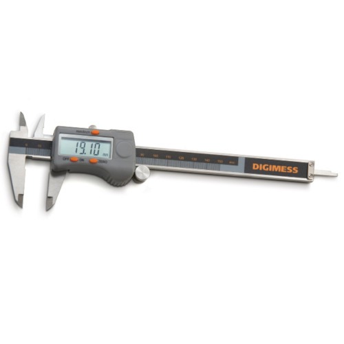 Paqu�metro digital capacidade 200 mm leitura de 0,01 mm