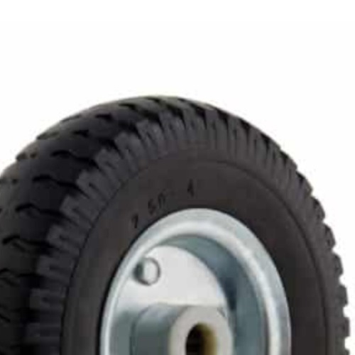 Roda completa com pneu maci�o 9