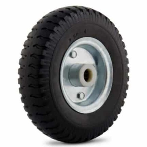 Roda completa com pneu maci�o 9