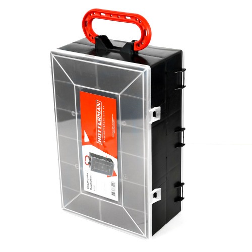 Organizador pl�stico com 12 compartimentos - Doublebox