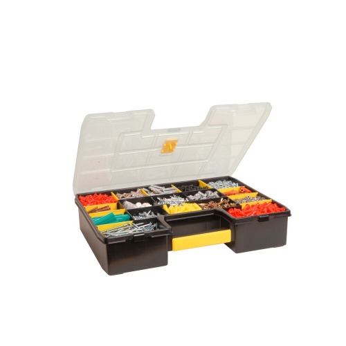 Organizador plástico com 17 compartimentos - STST14026 Organizador plástico com 17 compartimentos - STST14026