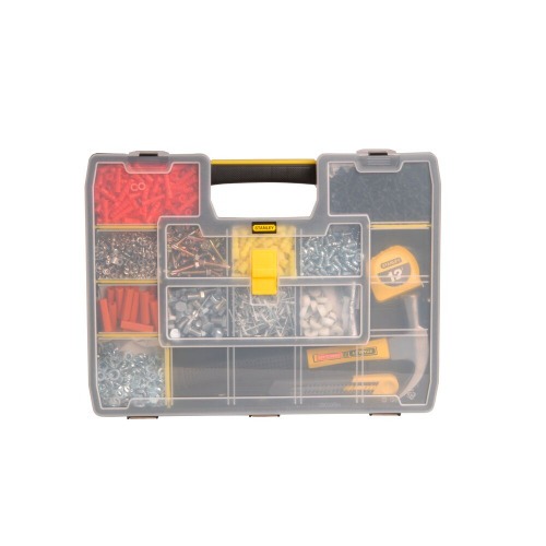 Organizador plástico com 17 compartimentos - STST14026 Organizador plástico com 17 compartimentos - STST14026