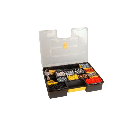 Organizador plástico com 17 compartimentos - STST14026 Organizador plástico com 17 compartimentos - STST14026