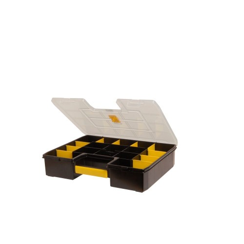 Organizador plástico com 17 compartimentos - STST14026 Organizador plástico com 17 compartimentos - STST14026