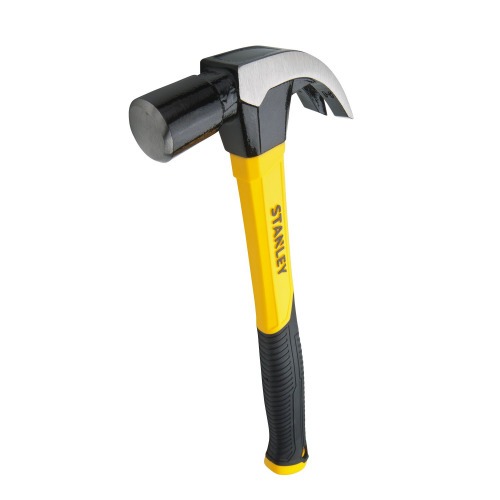 Martelo unha 27 mm com cabo fibra de vidro - Stanley Martelo unha 27 mm com cabo fibra de vidro - Stanley