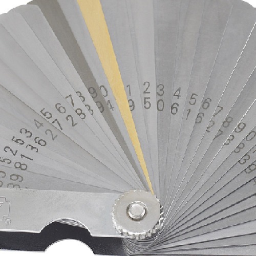 Calibrador de folga de 0,038 a 0,889 mm