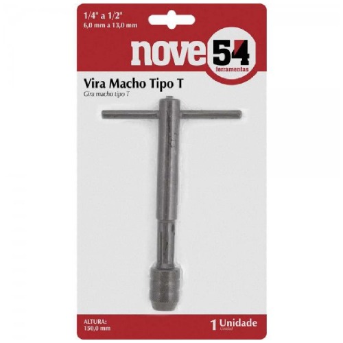 Vira macho tipo T 150 mm 1/4