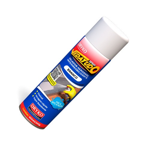 Borracha líquida impermeabilizante spray 400 ml - Vedatudo Borracha líquida impermeabilizante spray 400 ml - Vedatudo