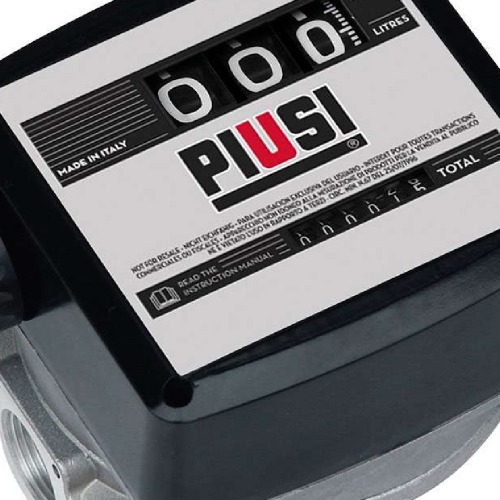 Medidor mecânico para óleo diesel 20 a 120 L/min 3 dígitos - K33 Medidor mecânico para óleo diesel 20 a 120 L/min 3 dígitos - K33